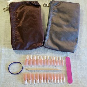 123Go! EnailCouture Pink FRENCH Coffin Gel Trial Pack (NEW STYLE!!)